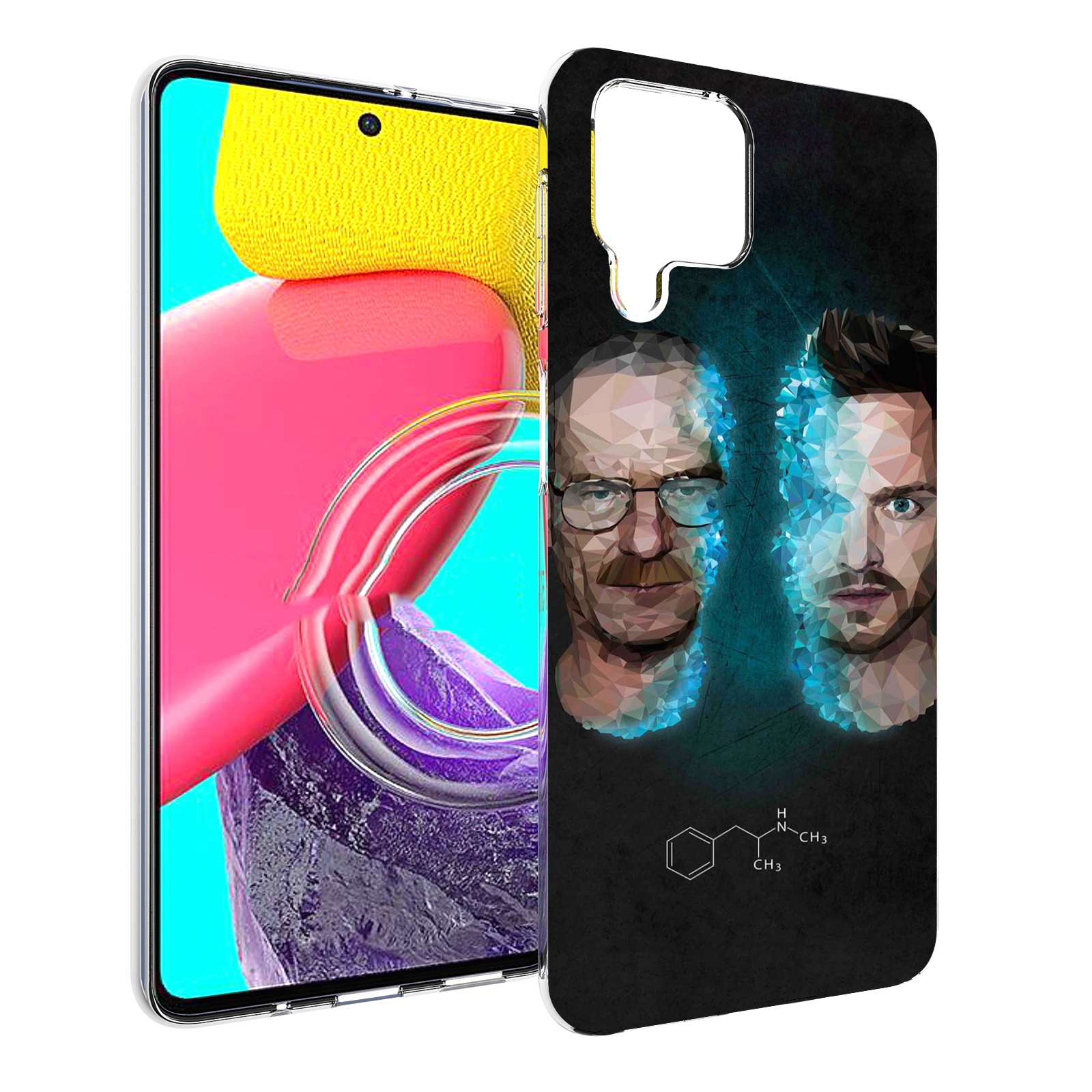 

Чехол MyPads во-все-тяжкие для Samsung Galaxy M53 (SM-M536), Прозрачный, Tocco