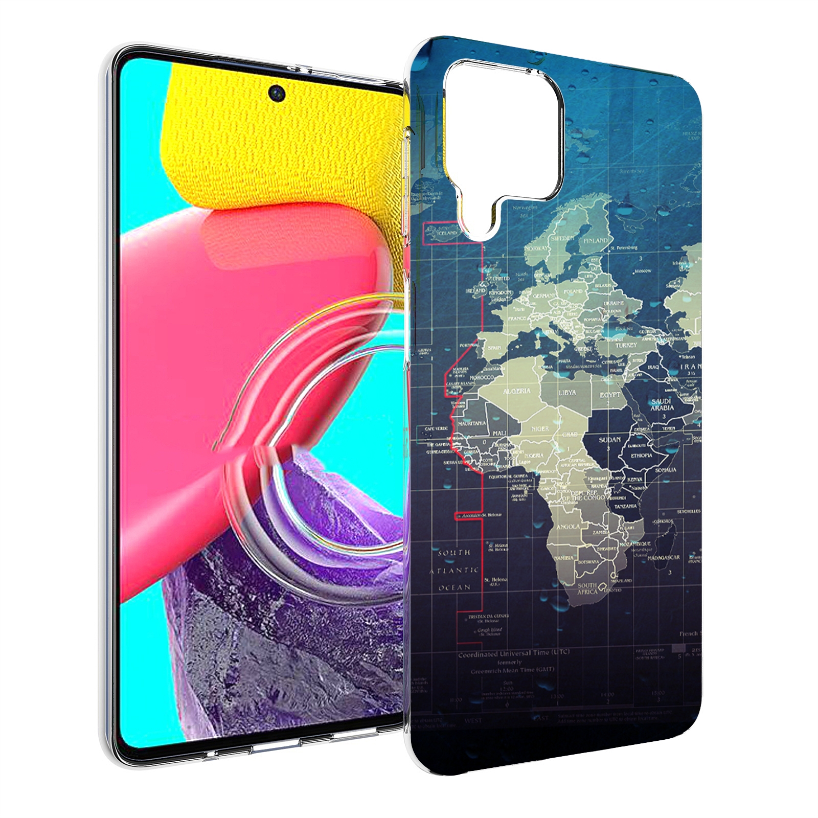 

Чехол MyPads бункер-анклава для Samsung Galaxy M53 (SM-M536), Прозрачный, Tocco