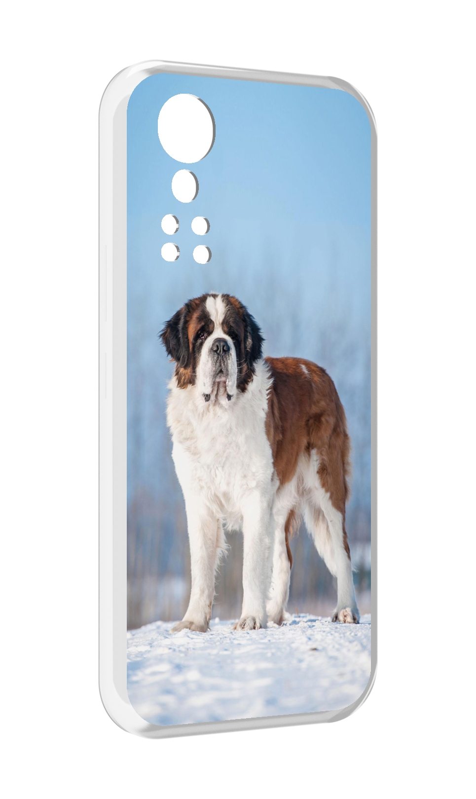 Чехол MyPads сенбернар для ZTE Axon 30 5G / Axon 30S