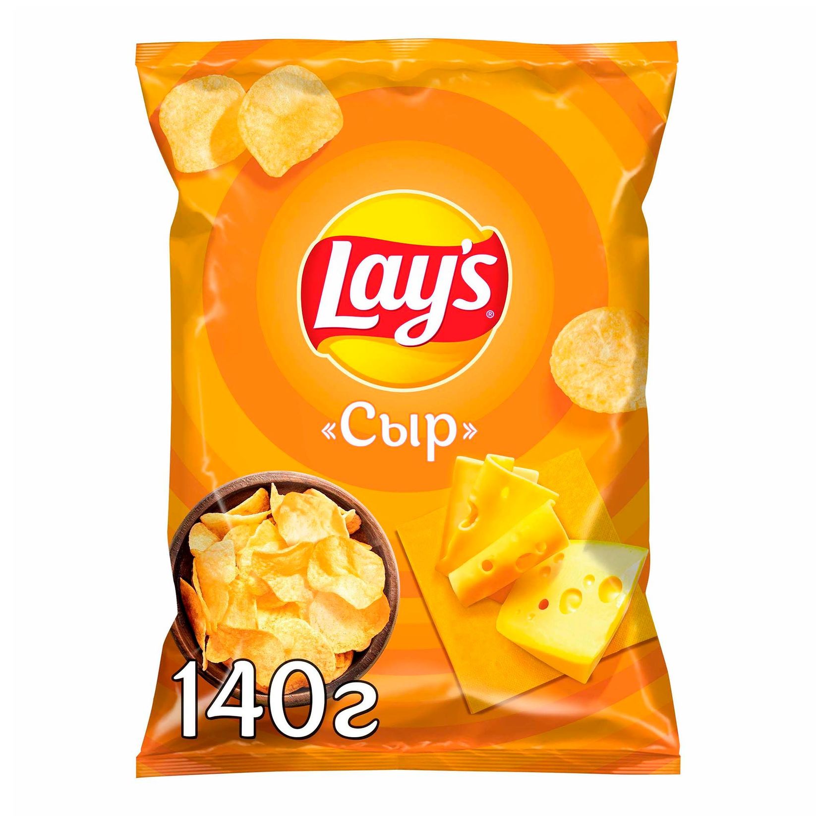 Чипсы картофельные Lay's сыр 140 г