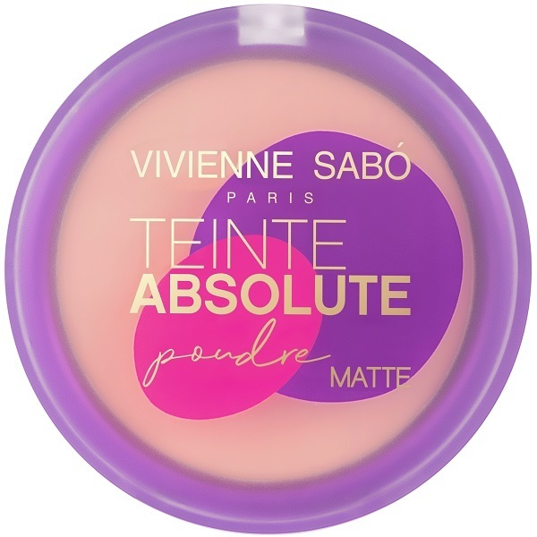 фото Пудра компактная матирующая vivienne sabo teinte absolute matte, тон 03