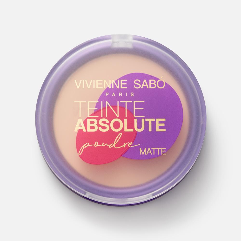 Пудра компактная матирующая Vivienne Sabo Teinte Absolute matte, тон 01