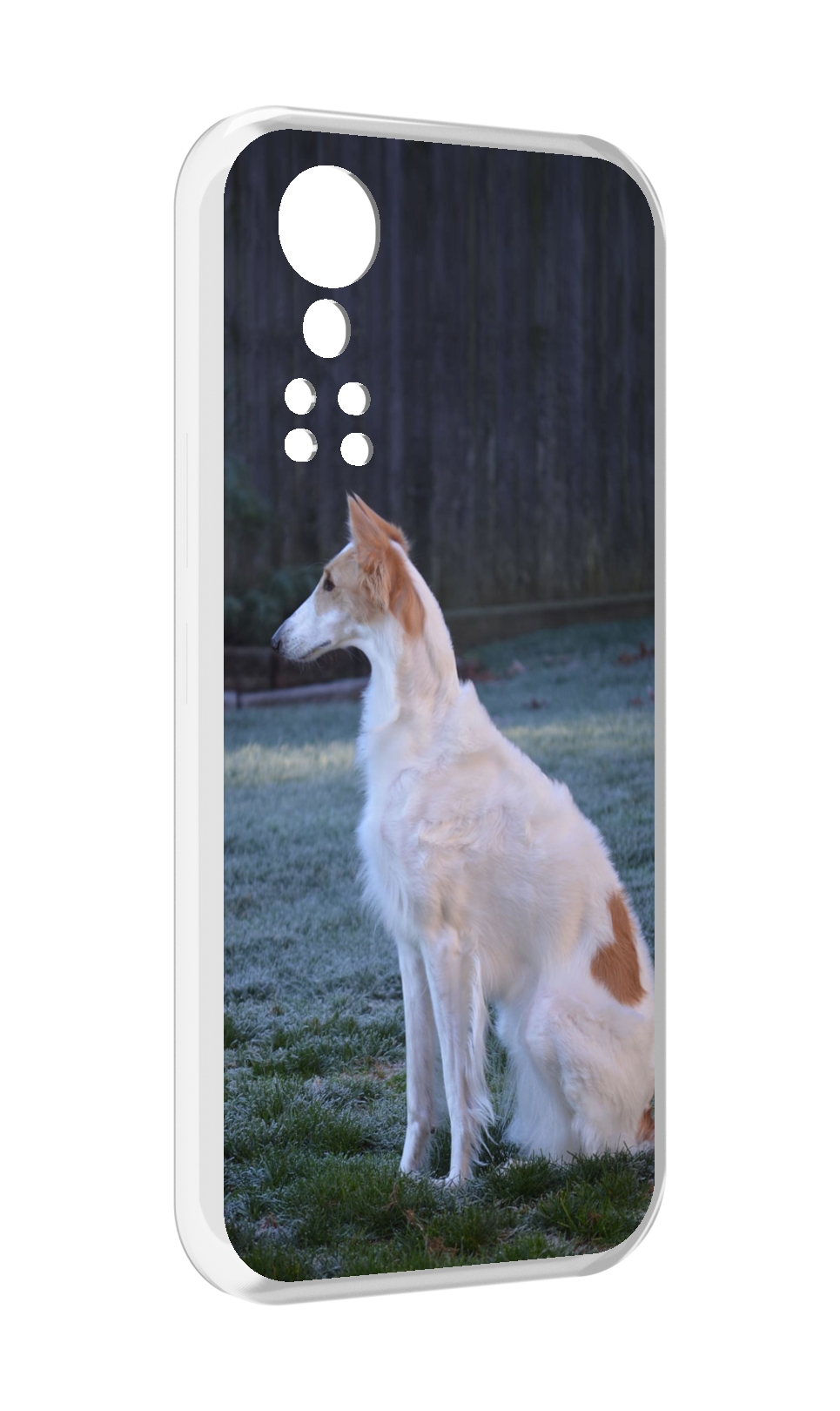 

Чехол MyPads русская псовая борзая для ZTE Axon 30 5G / Axon 30S, Прозрачный, Tocco