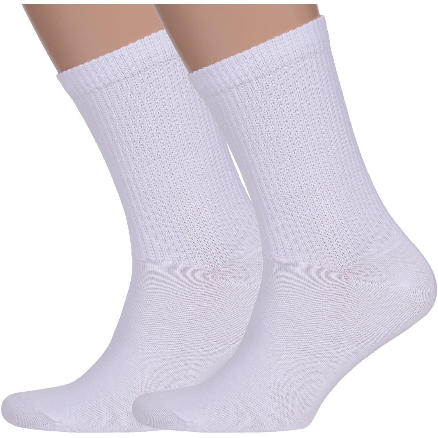 Комплект носков мужских VIRTUOSO 2-nm-50 белых 29 2 пары