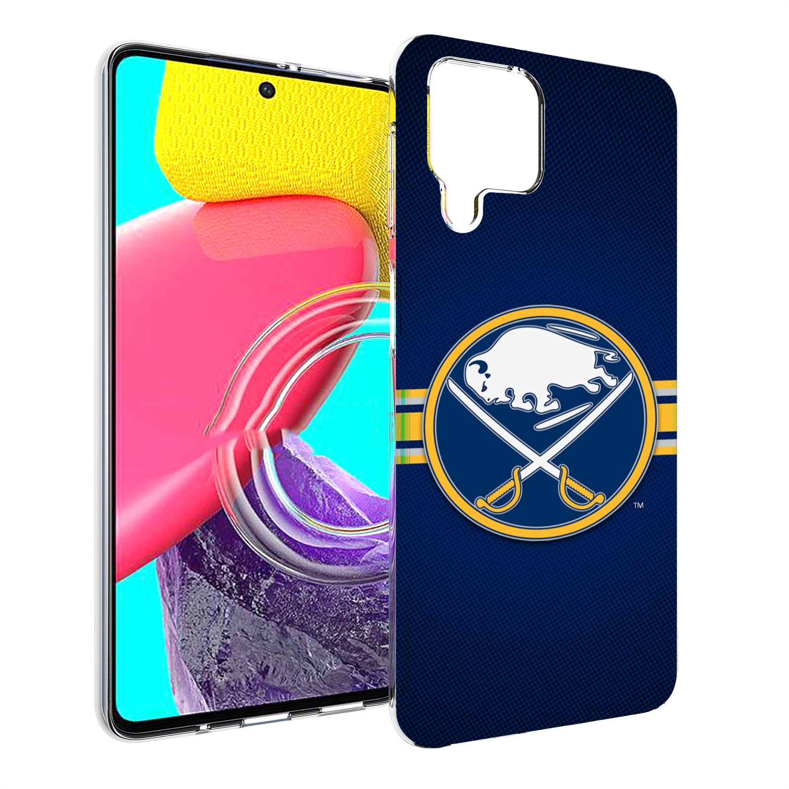 

Чехол MyPads баффало сеибрс для Samsung Galaxy M53 (SM-M536), Прозрачный, Tocco
