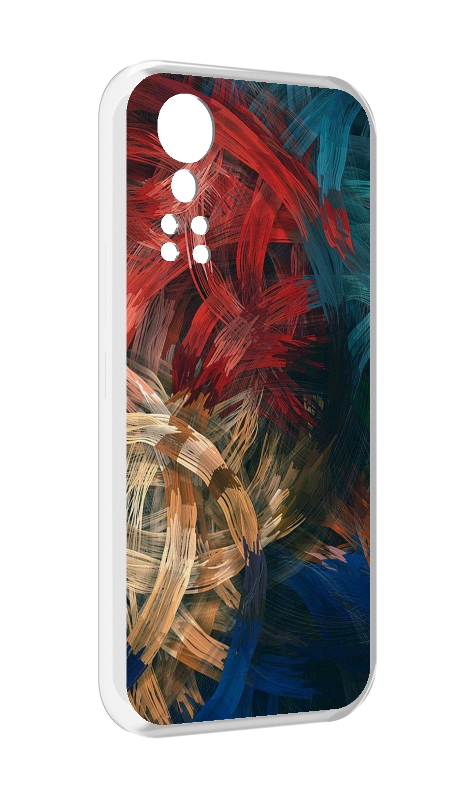 

Чехол MyPads раскрашенная медь для ZTE Axon 30 5G / Axon 30S, Прозрачный, Tocco