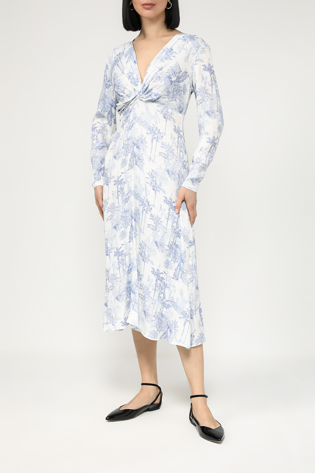 

Платье женское SABRINA SCALA SS24015437 голубое L, Голубой, SS24015437