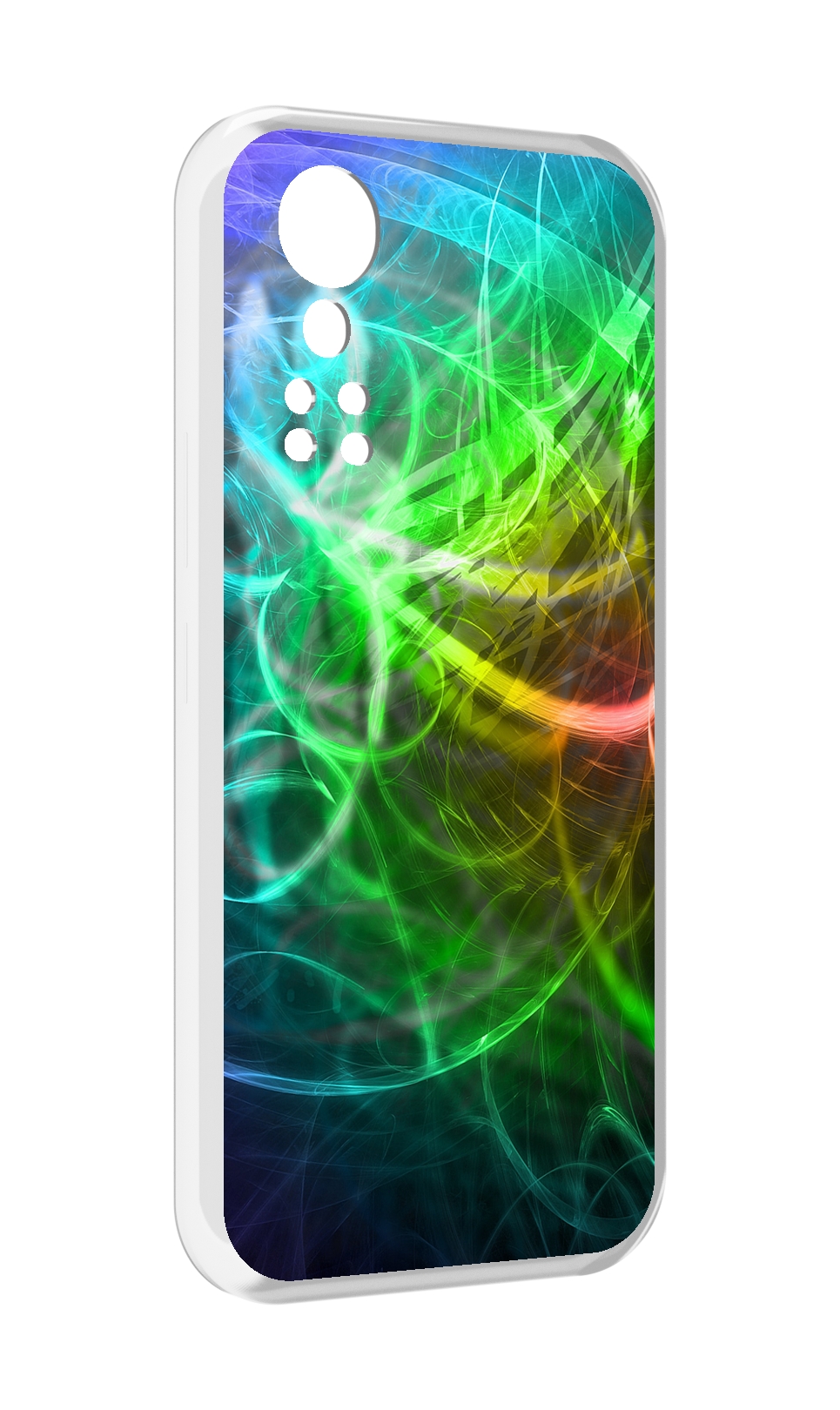 

Чехол MyPads разноцветная-абстракция-линиями для ZTE Axon 30 5G / Axon 30S, Прозрачный, Tocco