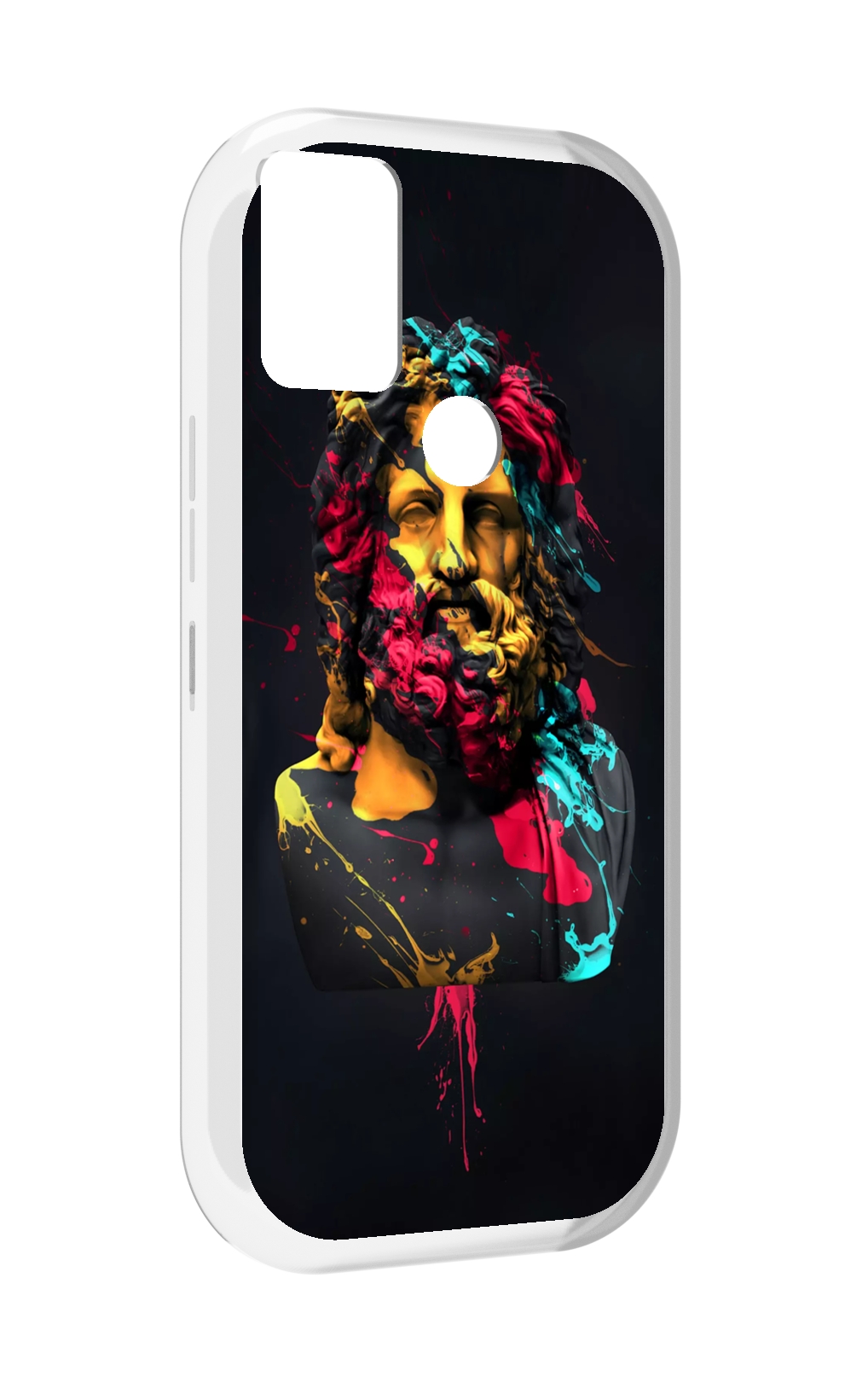 

Чехол MyPads арт-статуя-краски для UMIDIGI A9, Прозрачный, Tocco