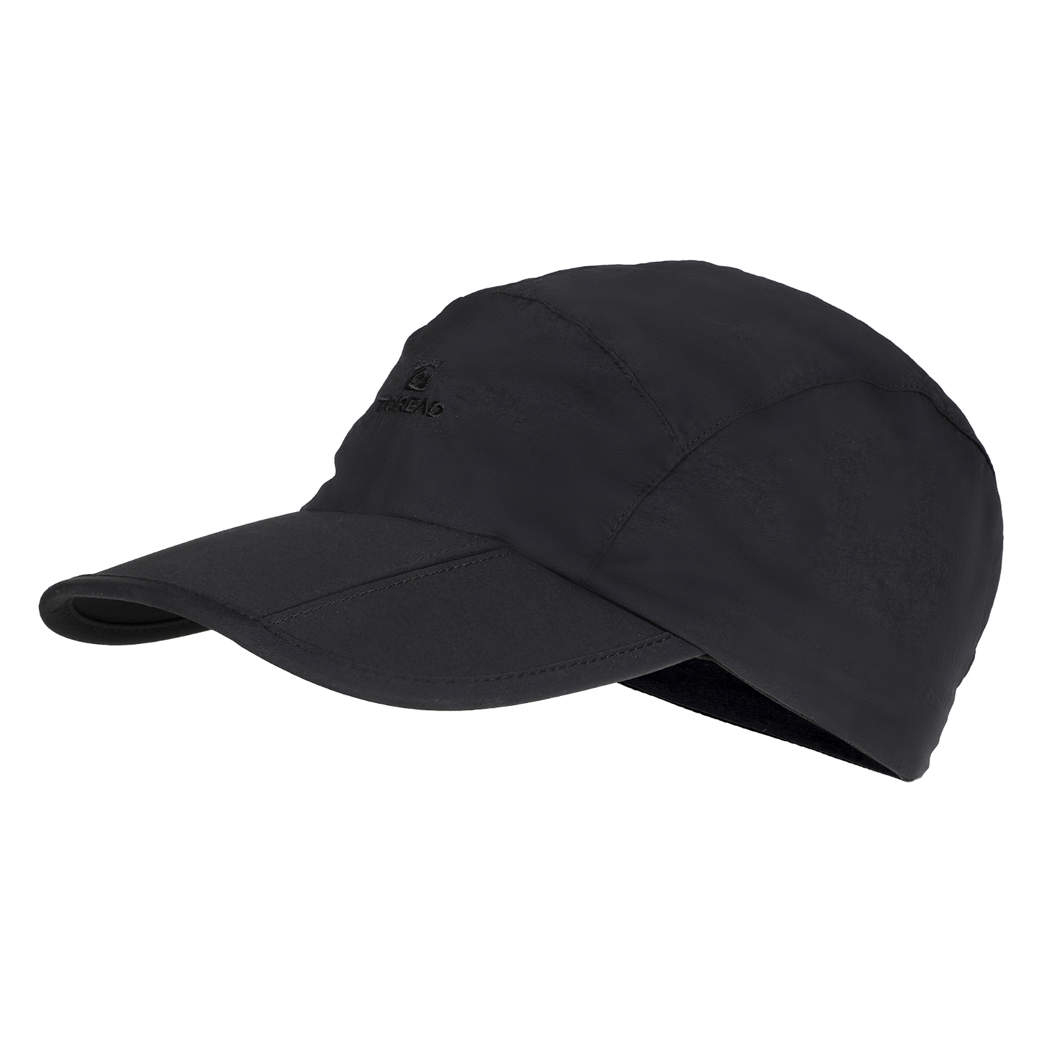 Бейсболка унисекс Toread Quick Drying Folding Cap 2023 черная, one size