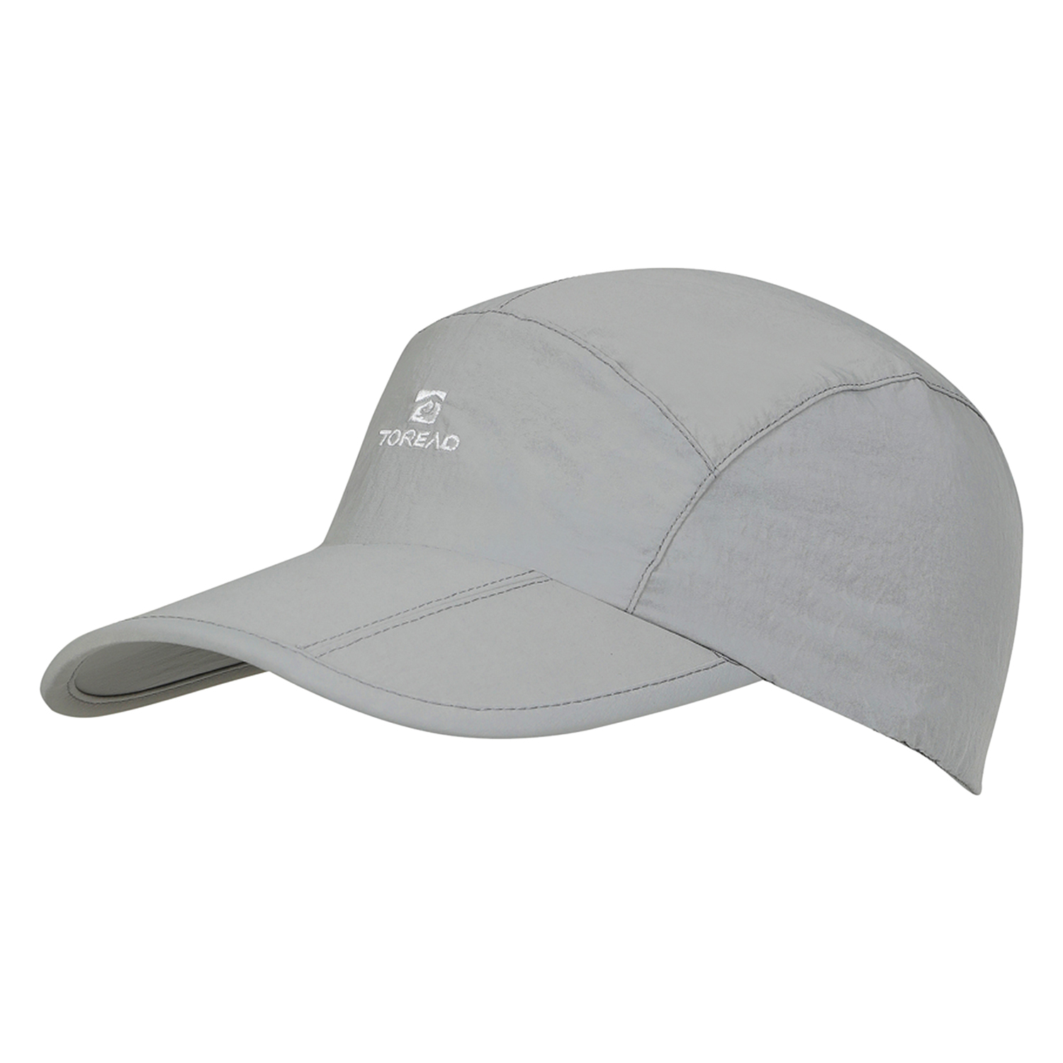 Бейсболка унисекс Toread Quick Drying Folding Cap 2023 серая, one size