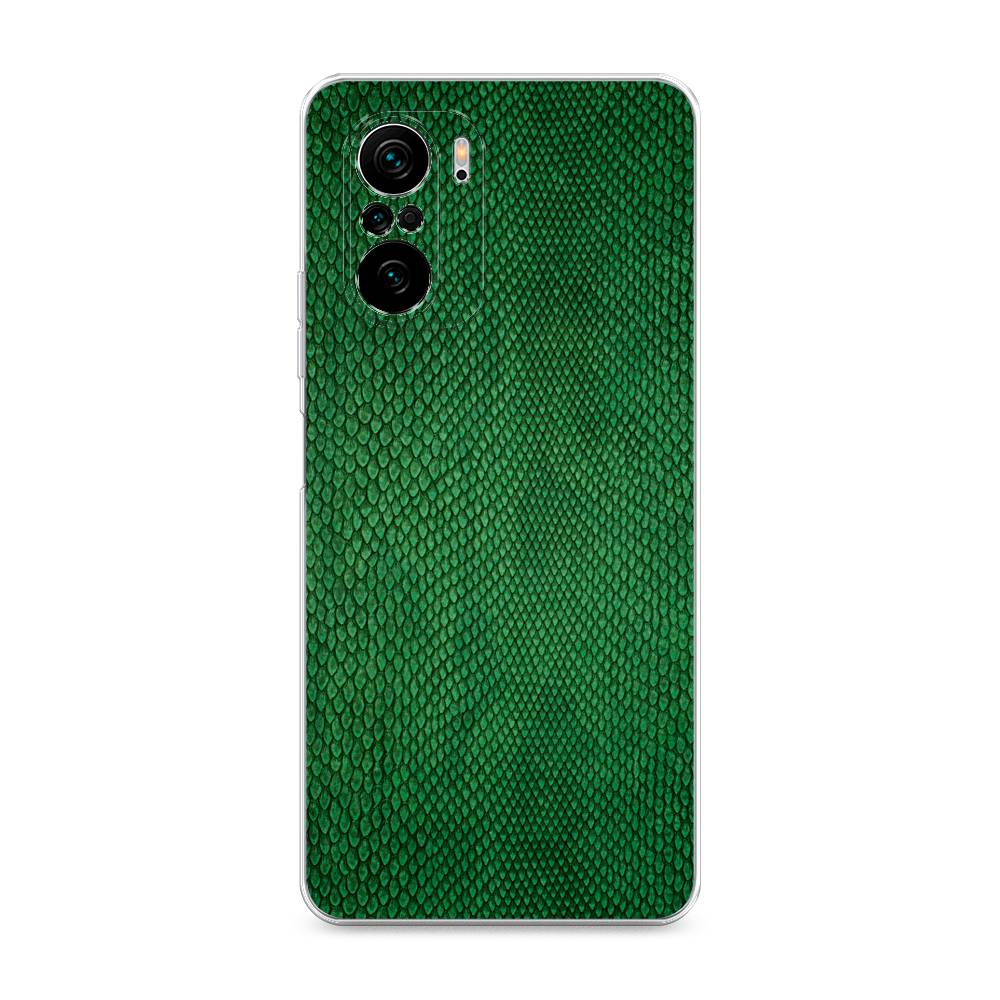 

Чехол Awog на Poco F3/Redmi K40/Mi 11i "Изумрудная змея", Разноцветный, 310150-3