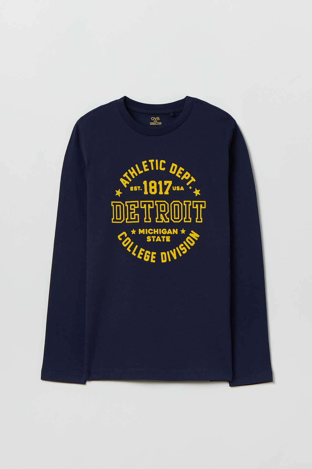

Футболка с длинным рукавом OVS 1892205, Синий, 10-11, 1892205