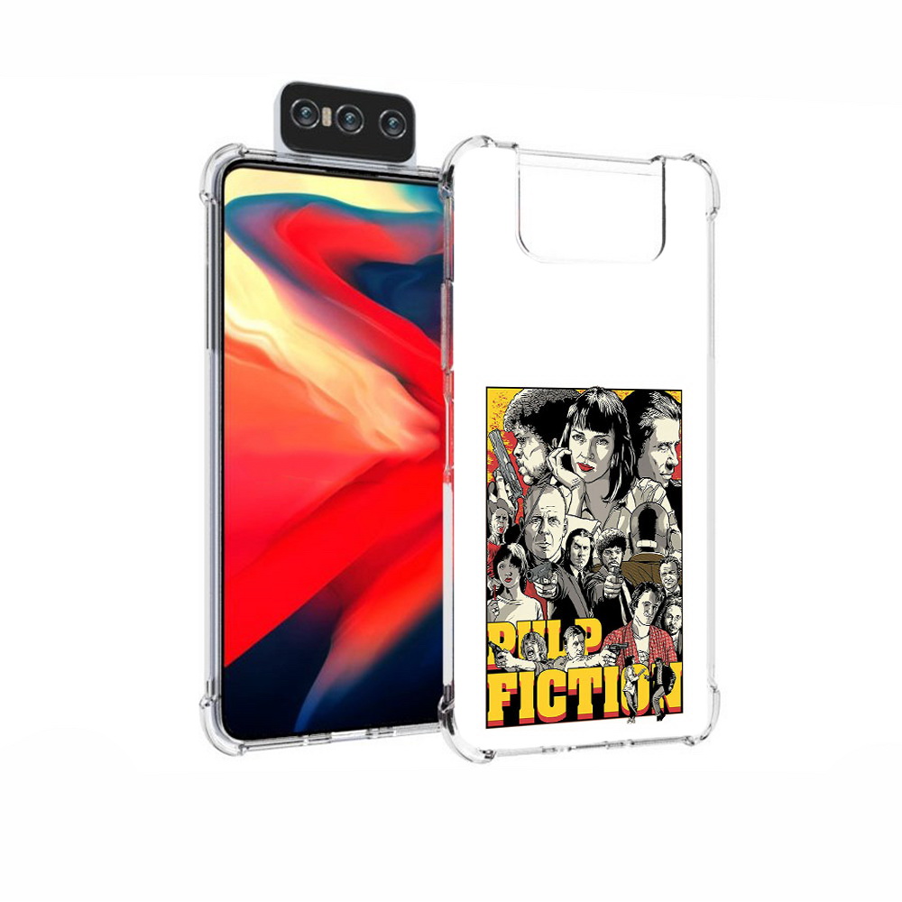 Чехол MyPads Tocco для Asus Zenfone 7 (ZS670KS) комикс картинка