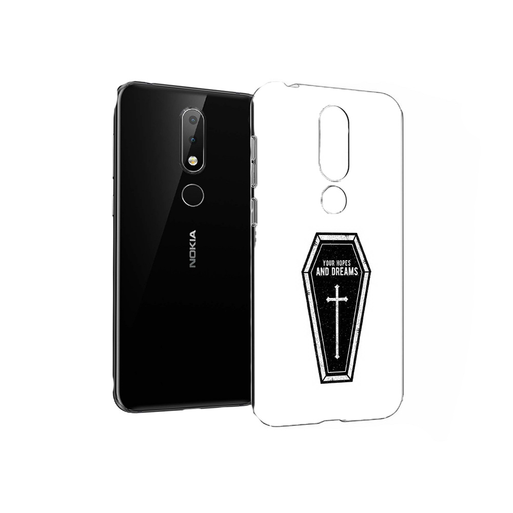 

Чехол MyPads Tocco для Nokia X6 гроб с мечтами (PT115295.99.299), Прозрачный, Tocco