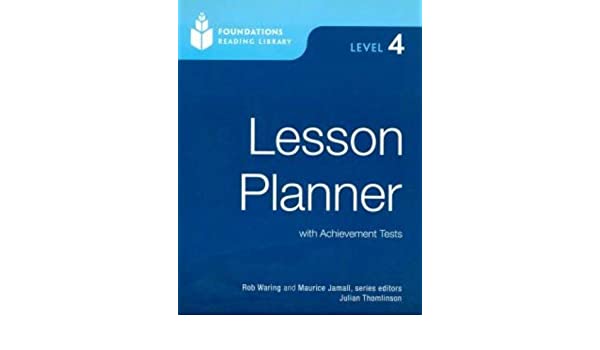 

Foundation Readers 4: Lesson Planner