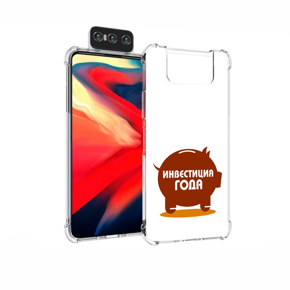 

Чехол MyPads Tocco для Asus Zenfone 7 (ZS670KS) инвестиция, Прозрачный, Tocco