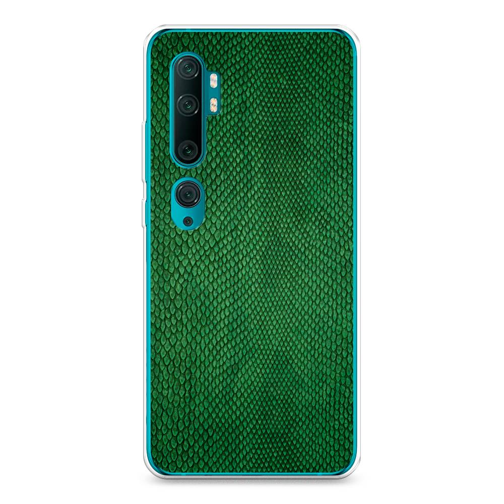 

Чехол Awog на Xiaomi Mi Note 10/Mi Note 10 Pro "Изумрудная змея", Разноцветный, 37350-3