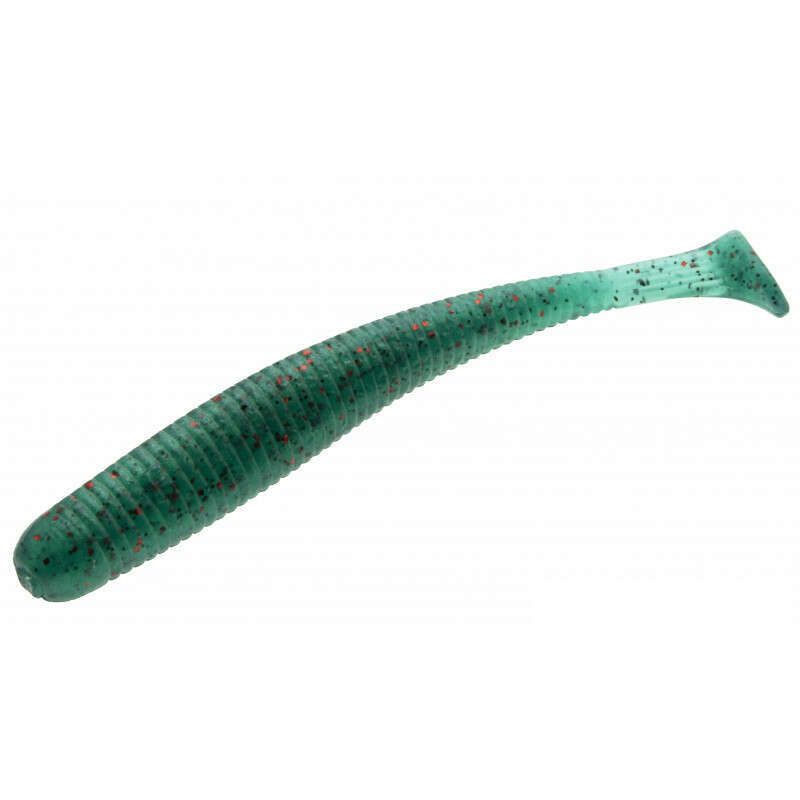 

Мягкие приманки Bait Breath U30 Fish Tail Shad 2,8" (8шт.) #S464 SHINRYOKU RASPBERRY, Голубой;красный, U30 Fish Tail Shad