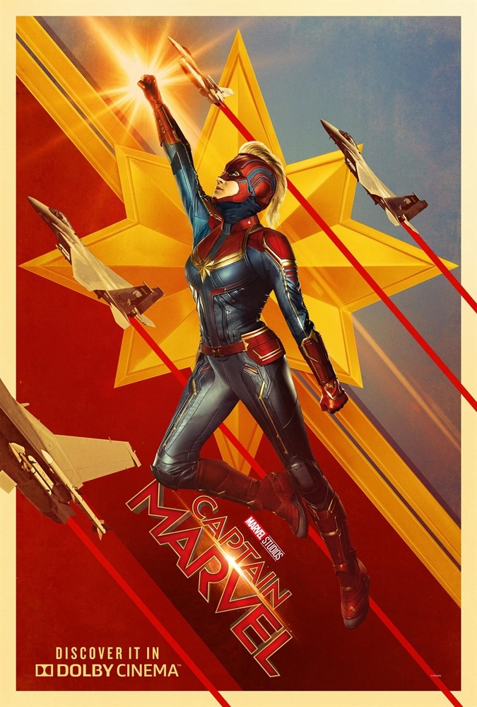 

Постер к фильму "Капитан Марвел" (Captain Marvel) A1