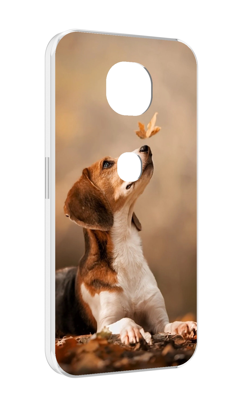 

Чехол MyPads бигль-собака для Motorola Moto G5S (XT1799-2), Прозрачный, Tocco
