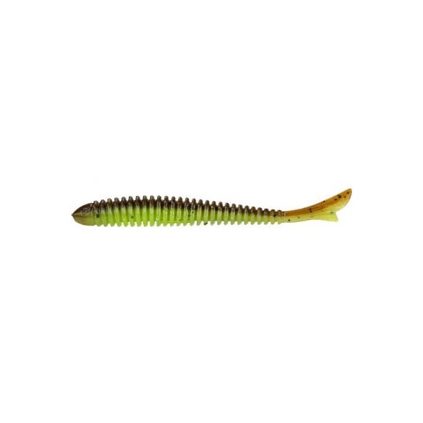 

Мягкие приманки Bait Breath U30 Fish Tail RINGER 3,5 #931 Greenpumpkin/Chart, Коричневый;зеленый, U30 Fish Tail Ringer