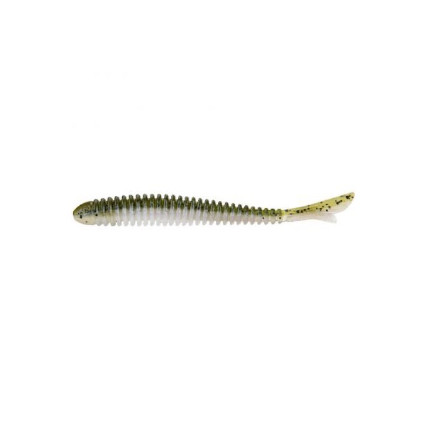 

Мягкие приманки Bait Breath U30 Fish Tail RINGER 3,5 #912 Waltermelon/white pearl, Белый;зеленый, U30 Fish Tail Ringer