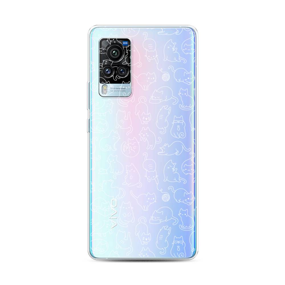 

Чехол Awog на Vivo X60 Pro "Шкодливые котики", Разноцветный, 263850-2