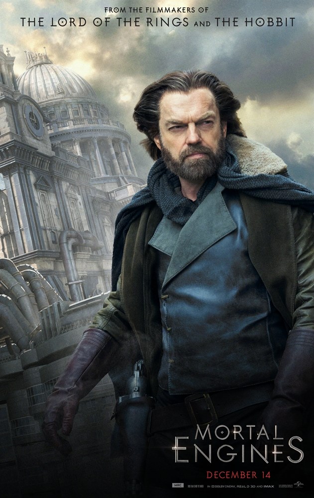 

Постер к фильму "Хроники хищных городов" (Mortal Engines) A1