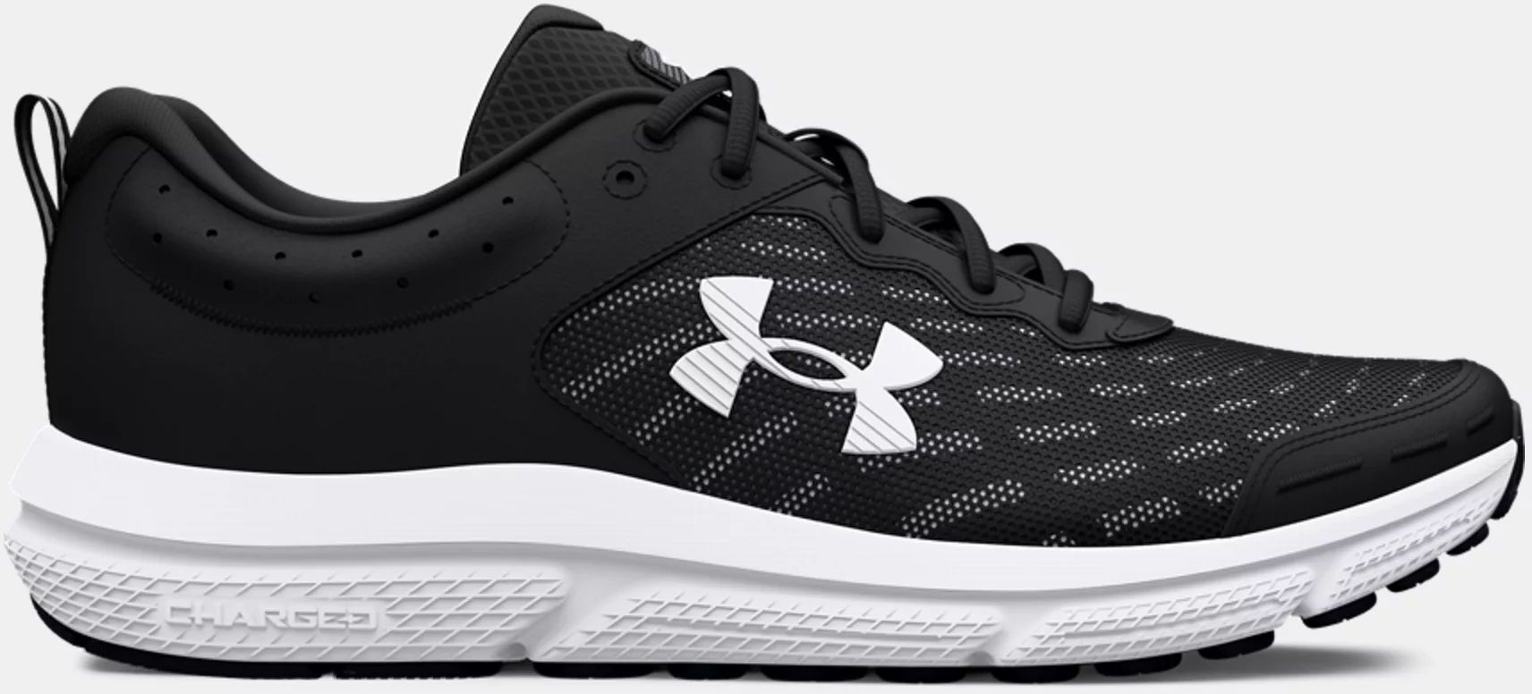 

Кроссовки мужские Under Armour Charged Assert 10 черные 7.5 US, Черный, Charged Assert 10