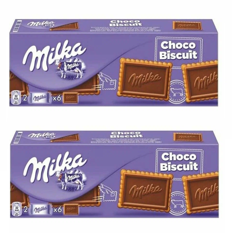 Печенье Milka Biscuit Cookies, 150 г х 2 шт