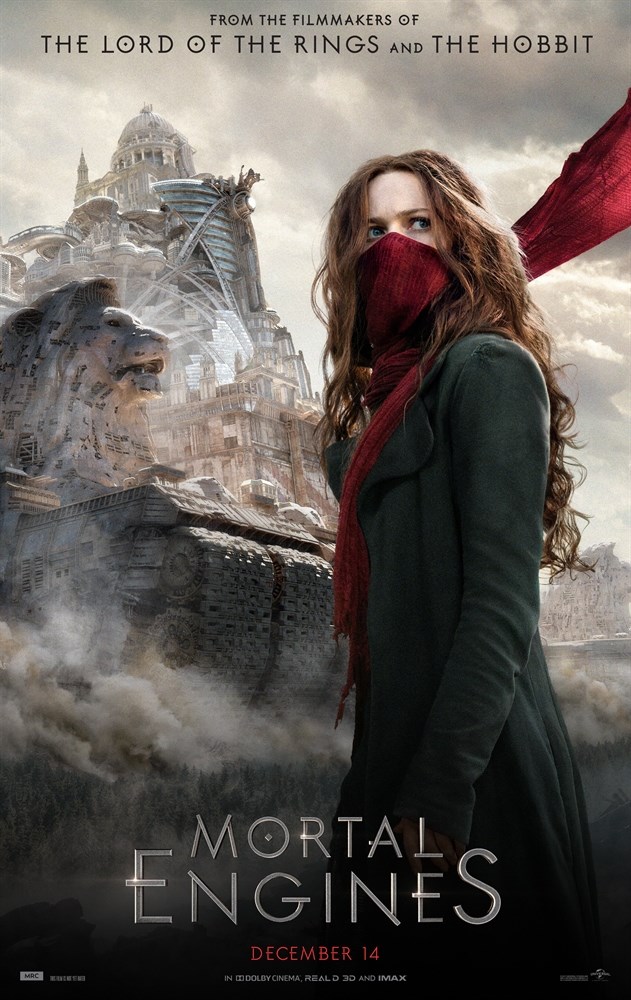 

Постер к фильму "Хроники хищных городов" (Mortal Engines) A2
