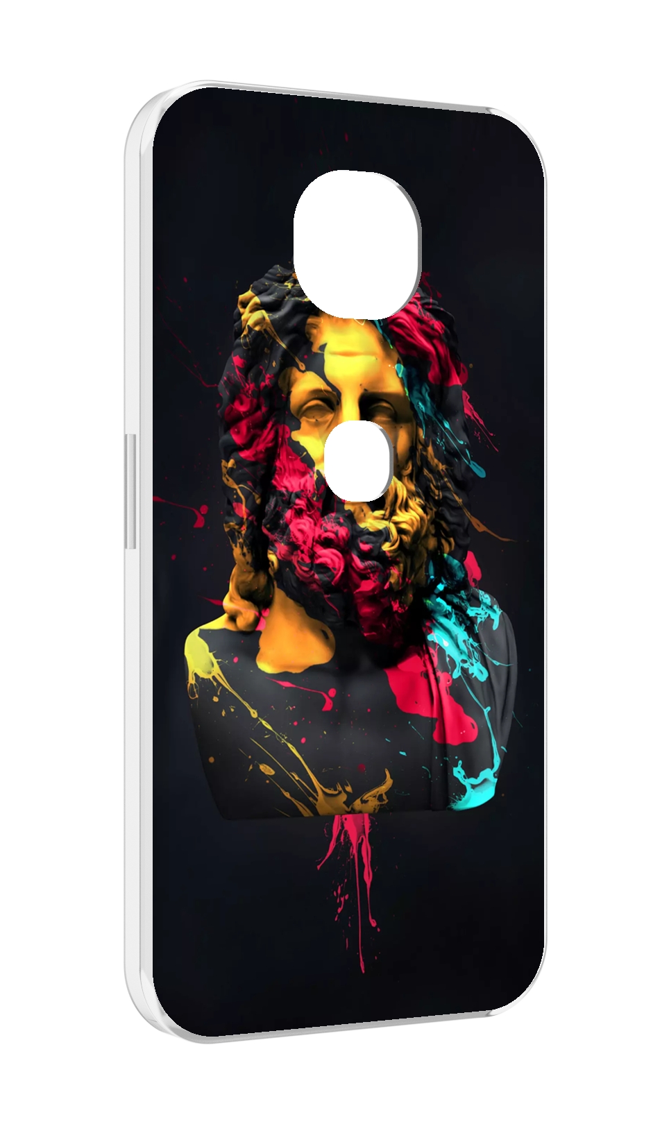 

Чехол MyPads арт-статуя-краски для Motorola Moto G5S (XT1799-2), Прозрачный, Tocco