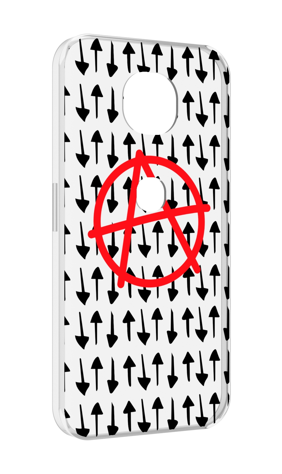 

Чехол MyPads анархия-панк для Motorola Moto G5S (XT1799-2), Прозрачный, Tocco
