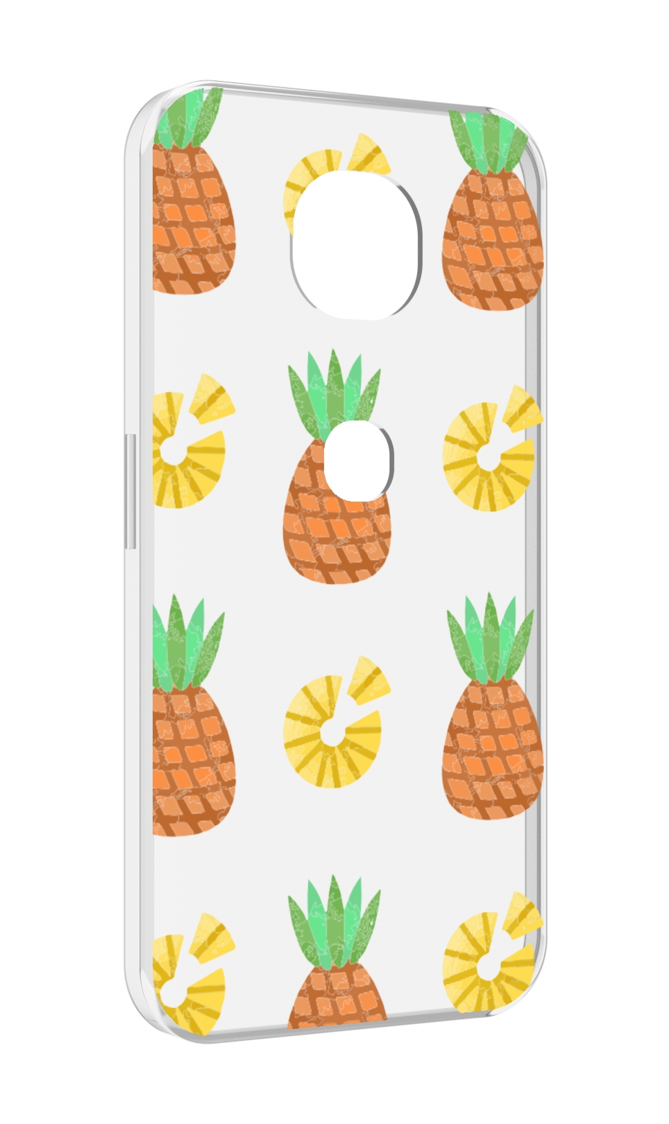 

Чехол MyPads ананасики для Motorola Moto G5S (XT1799-2), Прозрачный, Tocco