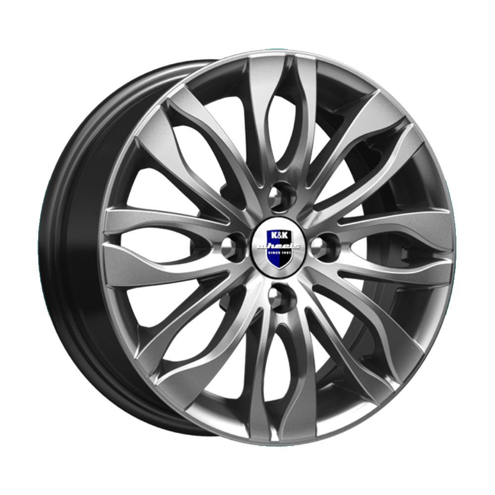 

Колесный диск K&K Канзаши (КС628) (DPl) 5.5xR14 ET34 4*108 D65.1, Серый