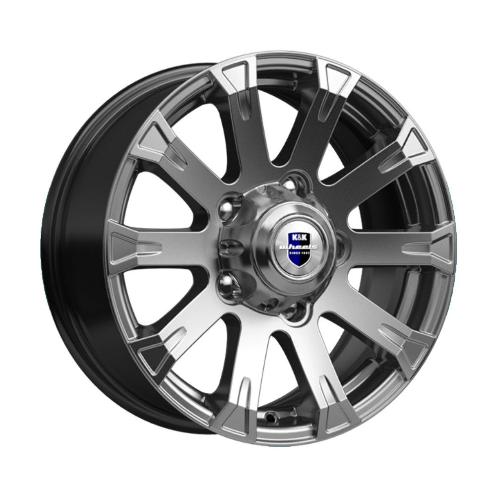 

Колесный диск K&K Байкал (КС601) (DPl) 7xR16 ET35 5*139.7 D98, Серый