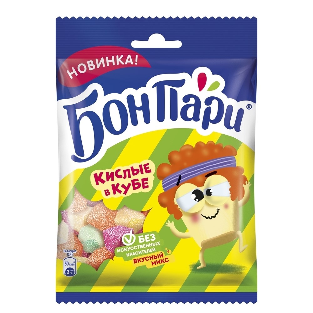 

Суфле Бон Пари кислые в кубе 65 г