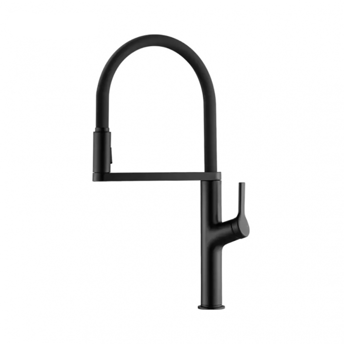 Индукционный поворотный смеситель кухонный Diiib Rotatable Kitchen Faucet Black поворотный смеситель кухонный xiaomi dabai rotatable kitchen faucet metal dxcf002