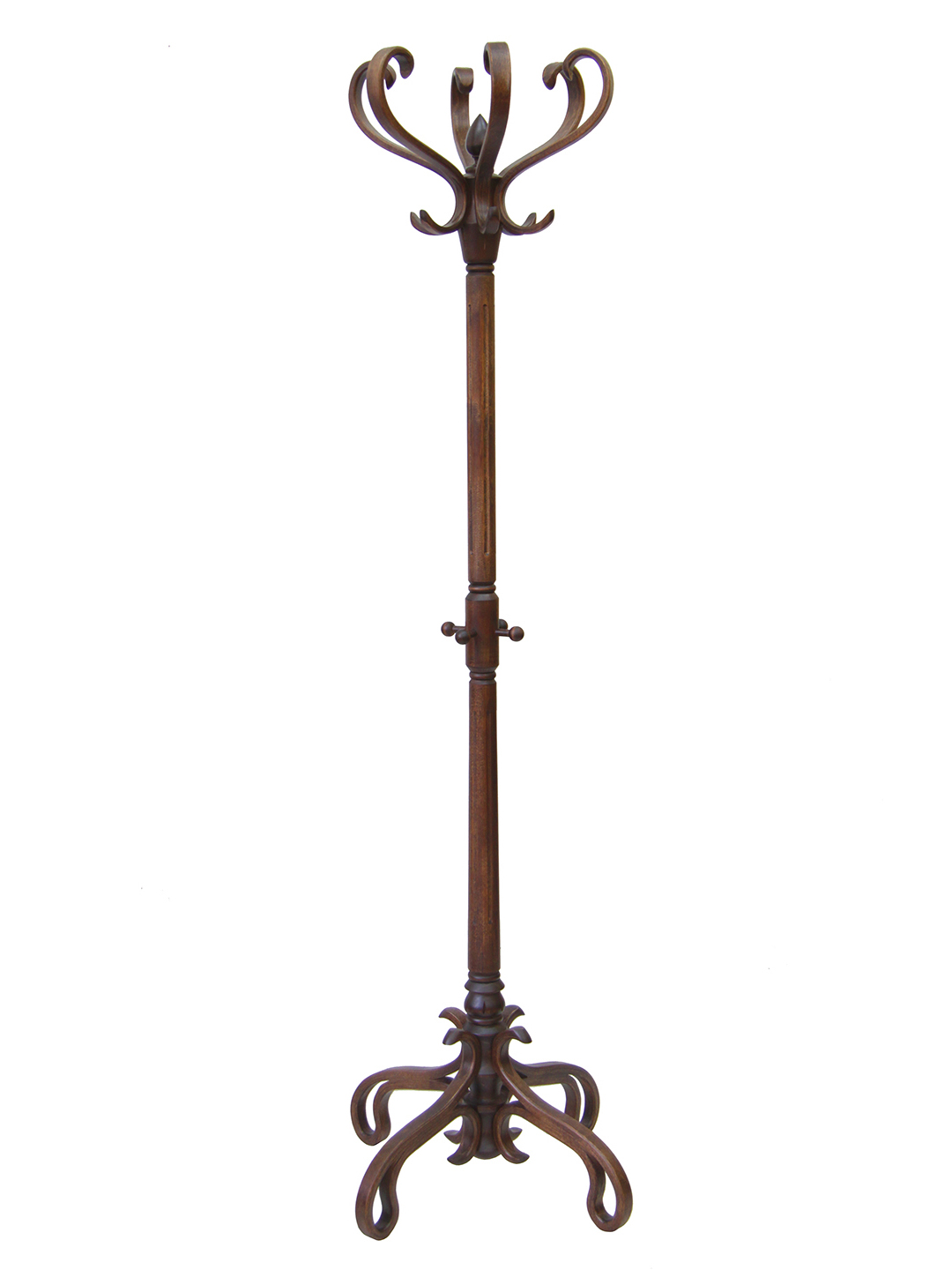 Вешалка Мебелик В 4Н темно-коричневый (911)