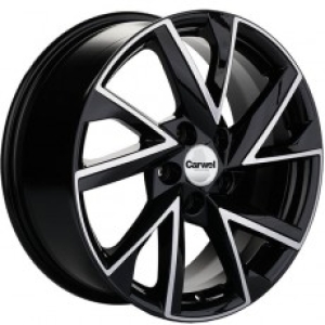 

Колесный диск Carwel Тоджа 1714 (ABT) 7xR17 ET40 5*108 D60.1, Черный;серебристый