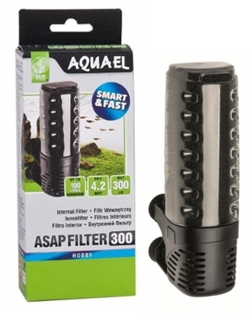 Фильтр для аквариума внутренний Aquael Asap 300, 300 л/ч, 4,2 Вт