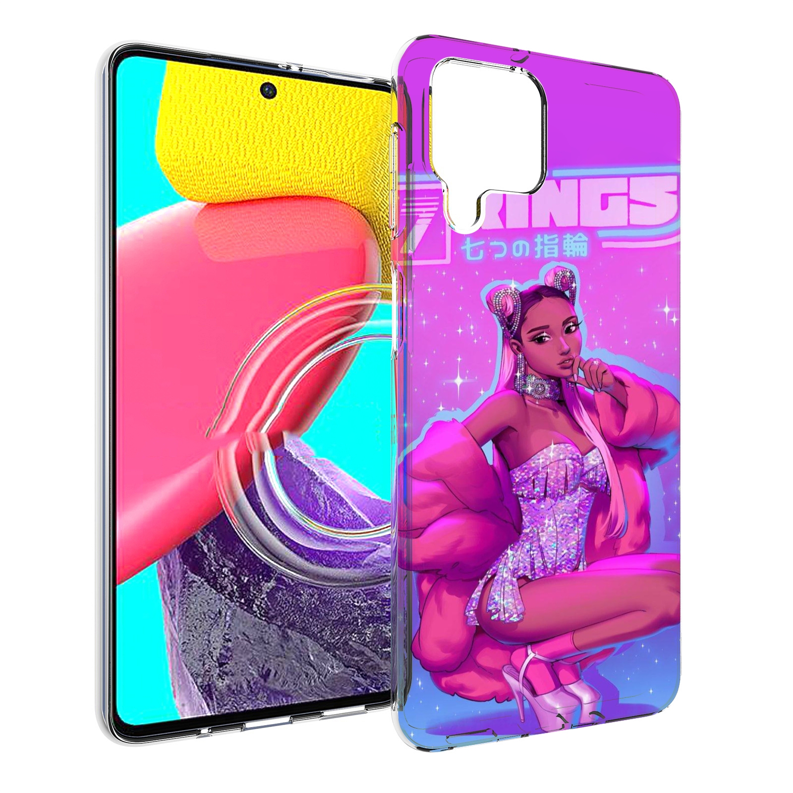 

Чехол MyPads ариана-гранде для Samsung Galaxy M53 (SM-M536), Прозрачный, Tocco