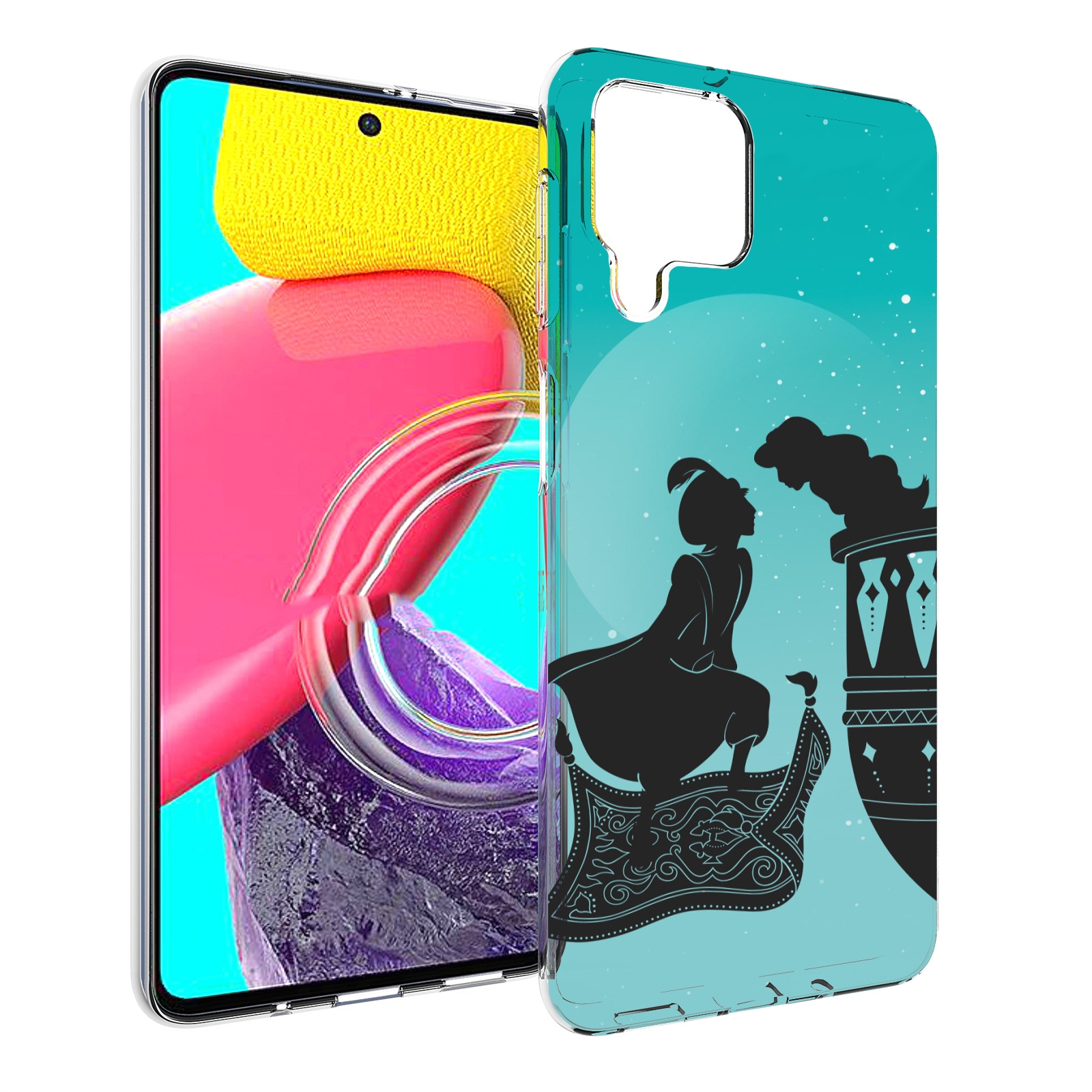 

Чехол MyPads алладин тень для Samsung Galaxy M53 (SM-M536), Прозрачный, Tocco