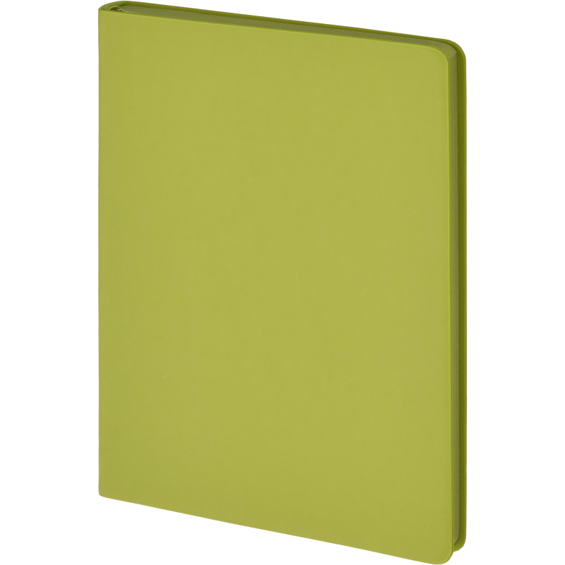 

Ежедневник недатированный салатовый А5,140х200мм 136л Attache Soft touch