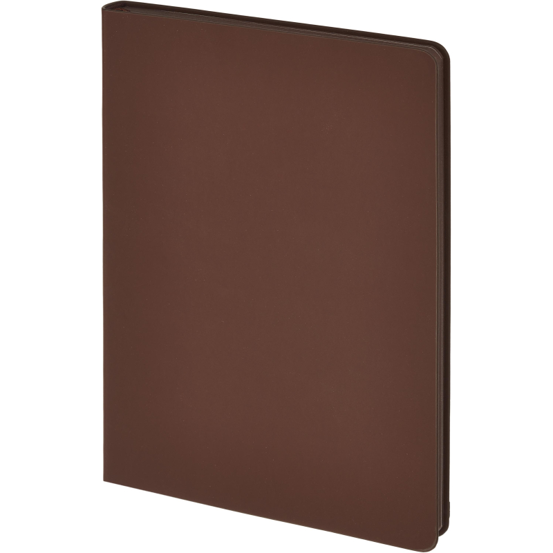 

Ежедневник недатированный коричневый А5,140х200мм,136л Attache Soft touch