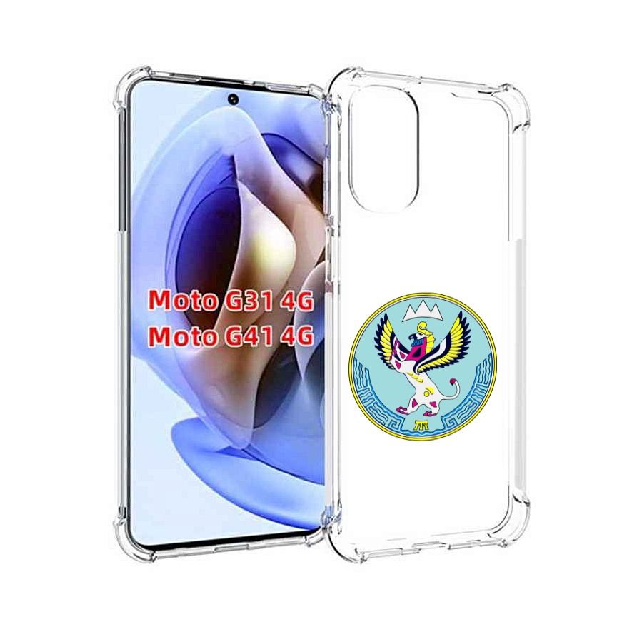 

Чехол MyPads герб-алтаи-горно-алтаиск для Motorola Moto G31 4G / G41 4G, Прозрачный, Tocco