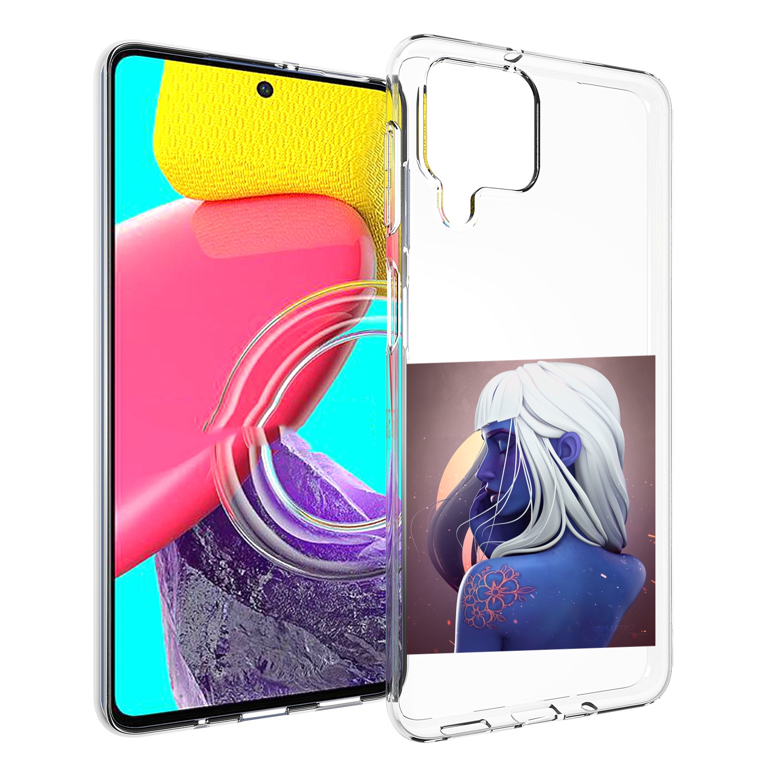 

Чехол MyPads аватар-с-цветком для Samsung Galaxy M53 (SM-M536), Прозрачный, Tocco