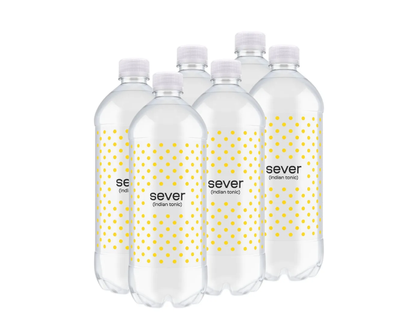 Напиток Sever Indian Tonic безалкогольный, сильногазированный, 6x1 л