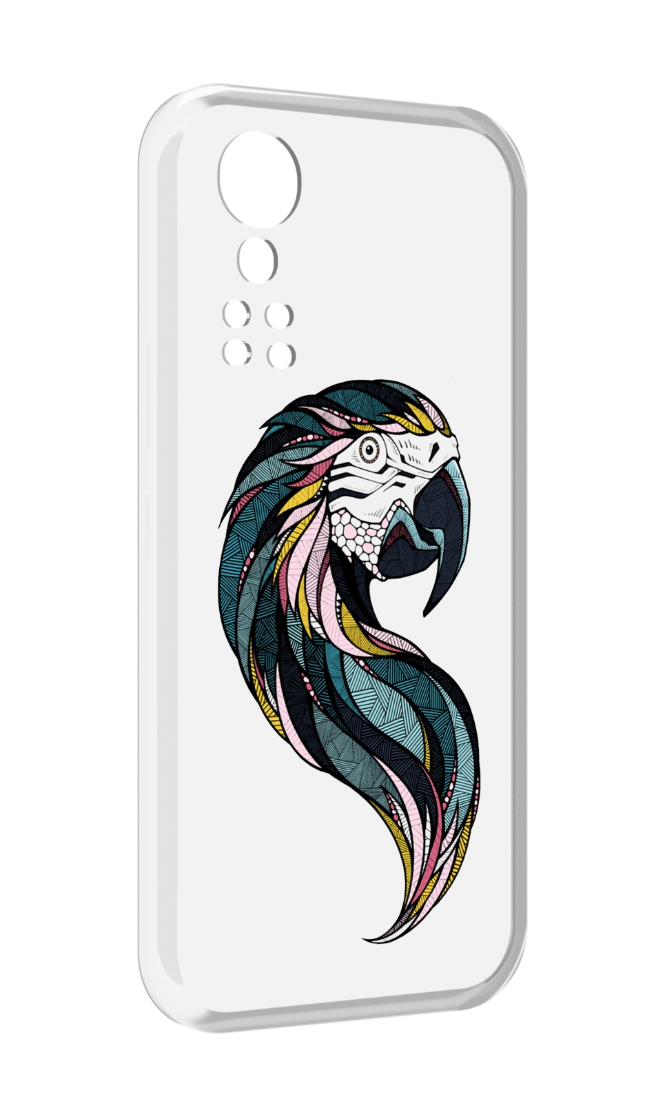 Чехол MyPads полупопугай для ZTE Axon 30 5G / Axon 30S